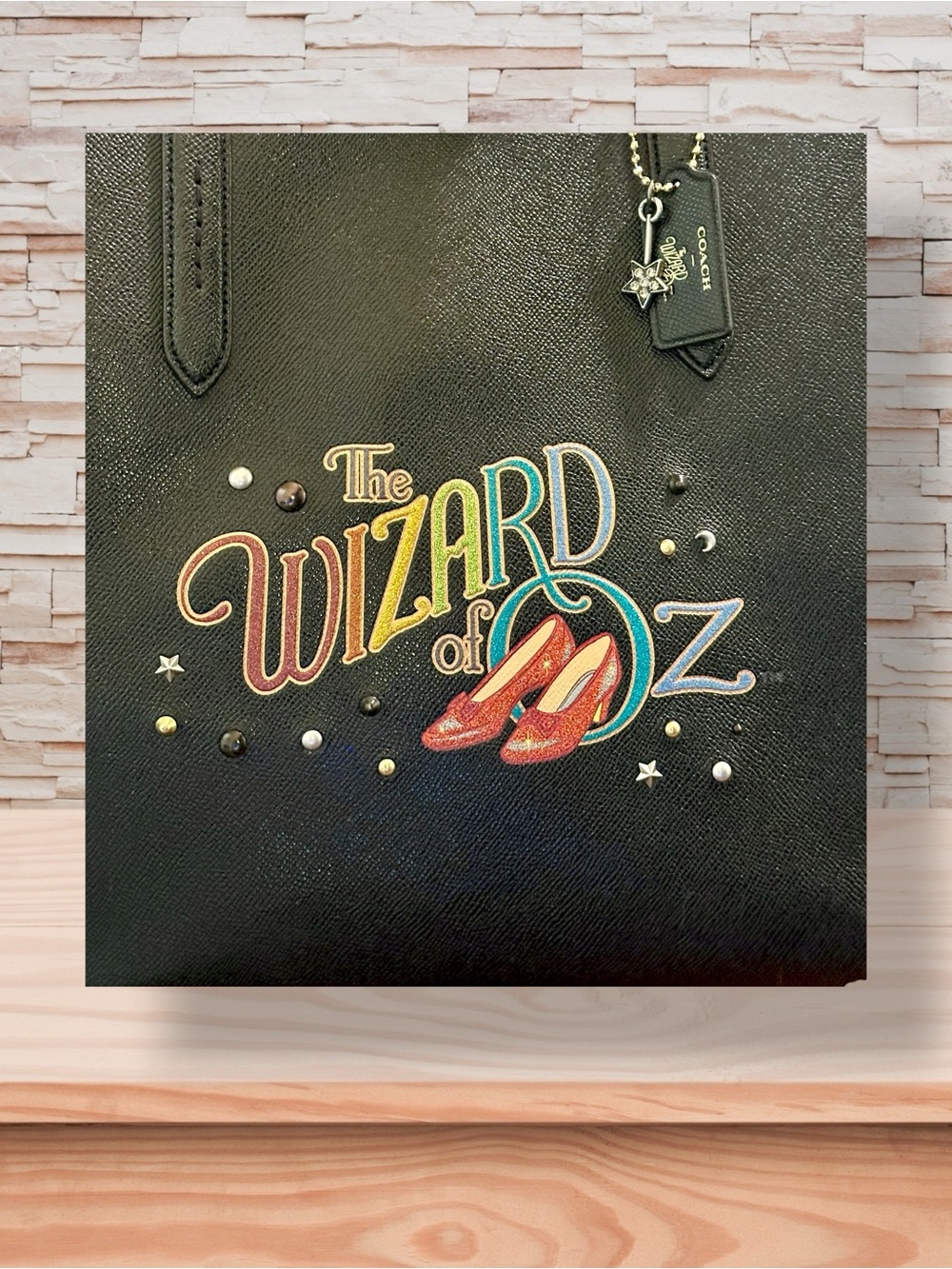 Limited Edition Coach x Wizard of Oz Highline Tote Ruby Slippers & Magic Wand 🌟 - Picture 7 of 10